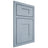 Shiloh Cabinetry Beaded Inset Hartford Poplar Plain Cut Sky Door