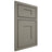 Shiloh Cabinetry Beaded Inset Hartford Walnut Plain Cut Thyme Door
