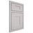 Shiloh Cabinetry Beaded Inset Hartford White Oak Plain Cut Cotton Door