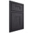 Shiloh Cabinetry Beaded Inset Hartford White Oak Plain Cut Harbor Door