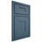 Shiloh Cabinetry Beaded Inset Hartford White Oak Plain Cut Hudson Door