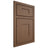 Shiloh Cabinetry Beaded Inset Hartford White Oak Quarter Sawn Autumn Door
