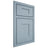 Shiloh Cabinetry Beaded Inset Hartford White Oak Quarter Sawn Sky Door