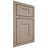 Shiloh Cabinetry Beaded Inset Hartford White Oak Quarter Sawn Whitewash Door