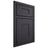 Shiloh Cabinetry Beaded Inset Hartford White Oak Rift Cut Harbor Door