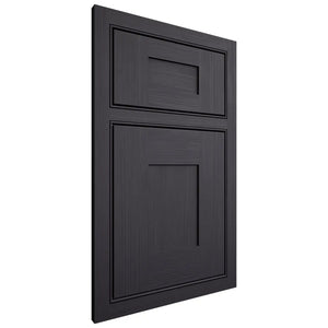 Shiloh Cabinetry Beaded Inset Hartford White Oak Rift Cut Harbor Door