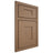 Shiloh Cabinetry Beaded Inset Hartford White Oak Rift Cut Medium Door