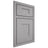 Shiloh Cabinetry Beaded Inset Hartford White Oak Rift Cut Stratus Door
