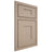 Shiloh Cabinetry Beaded Inset Hartford White Oak Rift Cut Straw Door