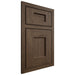 Shiloh Cabinetry Beaded Inset Heritage Alder Plain Cut Caviar Door