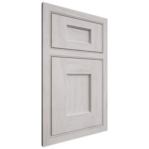 Shiloh Cabinetry Beaded Inset Heritage Alder Plain Cut Cotton Door
