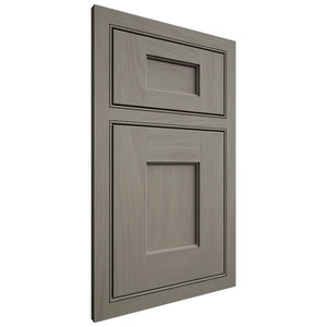 Shiloh Cabinetry Beaded Inset Heritage Alder Plain Cut Thyme Door