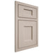Shiloh Cabinetry Beaded Inset Heritage Alder Plain Cut White Sands Door