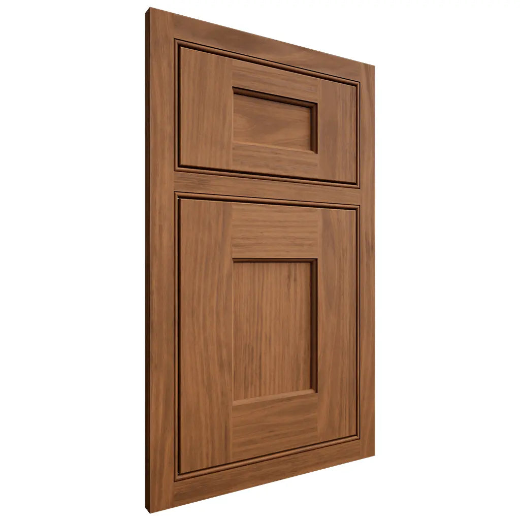Shiloh Cabinetry Beaded Inset Heritage Cherry Plain Cut Coffee Door