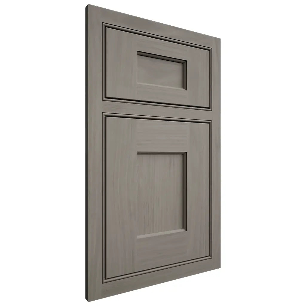 Shiloh Cabinetry Beaded Inset Heritage Cherry Plain Cut Thyme Door