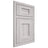 Shiloh Cabinetry Beaded Inset Heritage Hickory Plain Cut Cotton Door