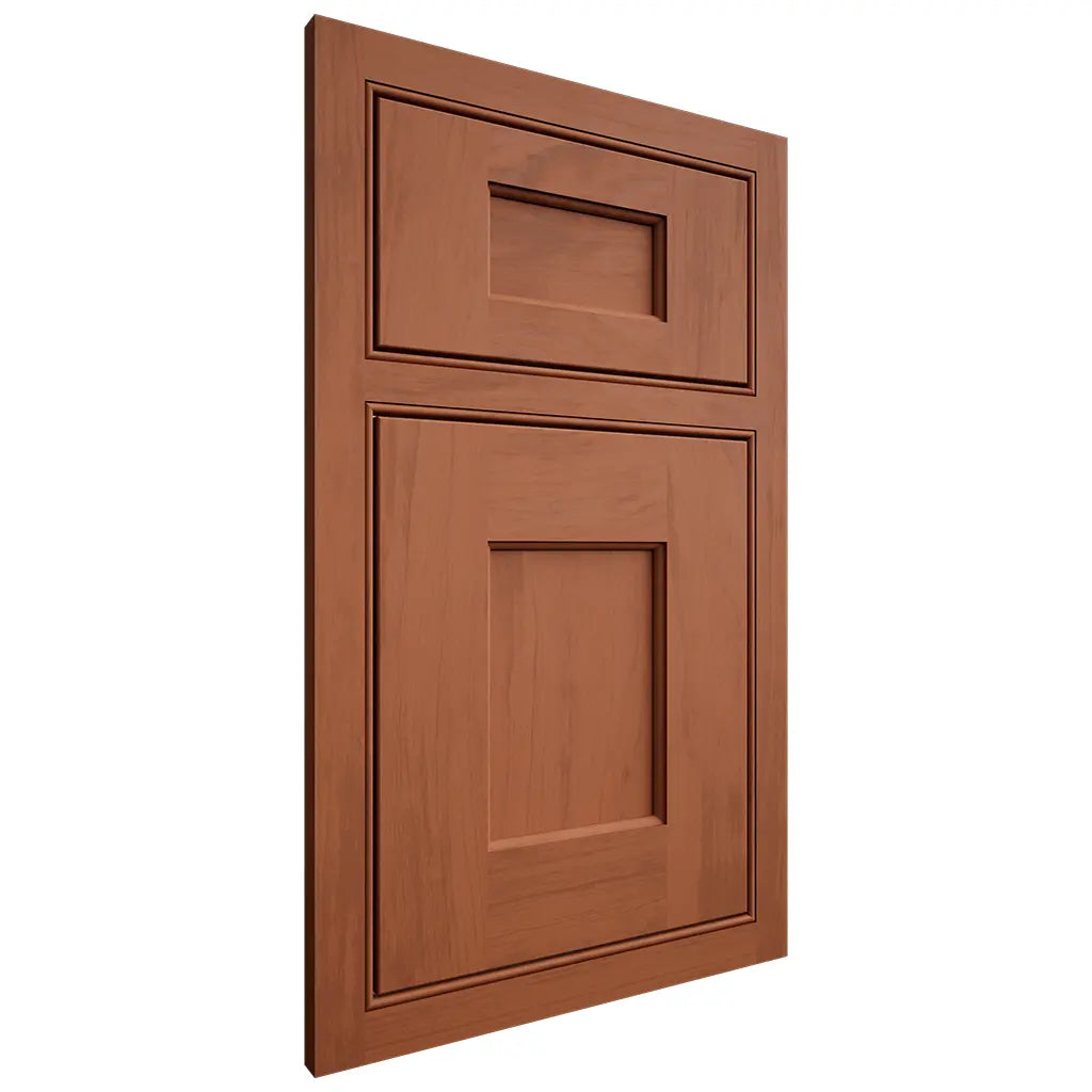 Shiloh Cabinetry Beaded Inset Heritage Maple Plain Cut Spice Door