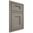 Shiloh Cabinetry Beaded Inset Heritage Maple Plain Cut Thyme Door