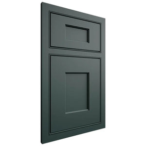 Shiloh Cabinetry Beaded Inset Heritage Paintable Billiard Green Door