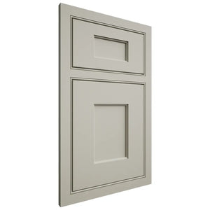 Shiloh Cabinetry Beaded Inset Heritage Paintable Clary Sage Door