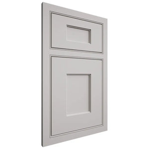 Shiloh Cabinetry Beaded Inset Heritage Paintable Mindful Gray Door