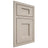 Shiloh Cabinetry Beaded Inset Heritage Walnut Plain Cut Seagull Door