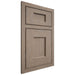 Shiloh Cabinetry Beaded Inset Heritage White Oak Plain Cut Almond Door
