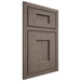 Shiloh Cabinetry Beaded Inset Heritage White Oak Plain Cut Clay Door