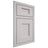 Shiloh Cabinetry Beaded Inset Heritage White Oak Plain Cut Cotton Door