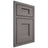 Shiloh Cabinetry Beaded Inset Heritage White Oak Plain Cut Flagstone Door