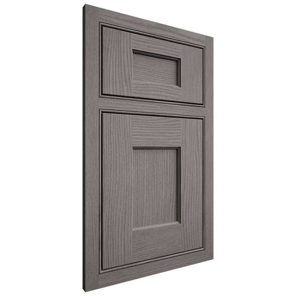Shiloh Cabinetry Beaded Inset Heritage White Oak Plain Cut Flagstone Door