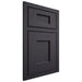 Shiloh Cabinetry Beaded Inset Heritage White Oak Plain Cut Harbor Door