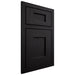 Shiloh Cabinetry Beaded Inset Heritage White Oak Plain Cut Ink Door