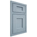 Shiloh Cabinetry Beaded Inset Heritage White Oak Plain Cut Sky Door
