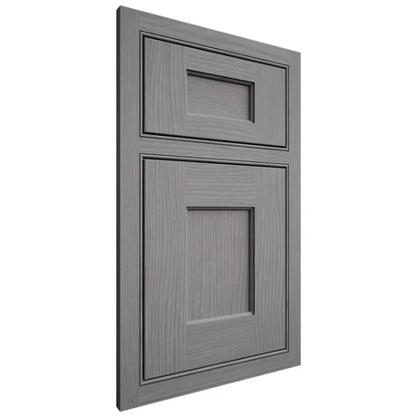 Shiloh Cabinetry Beaded Inset Heritage White Oak Plain Cut Sterling Door