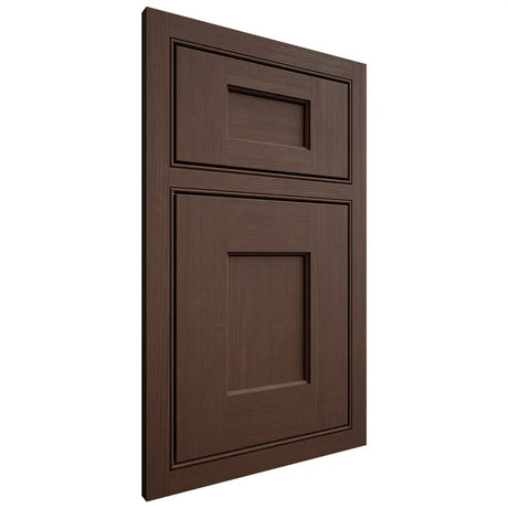 Shiloh Cabinetry Beaded Inset Heritage White Oak Quarter Sawn Braun Door