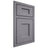 Shiloh Cabinetry Beaded Inset Heritage White Oak Quarter Sawn Cadet Door