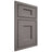 Shiloh Cabinetry Beaded Inset Heritage White Oak Quarter Sawn Flagstone Door