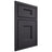 Shiloh Cabinetry Beaded Inset Heritage White Oak Quarter Sawn Harbor Door