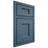 Shiloh Cabinetry Beaded Inset Heritage White Oak Quarter Sawn Hudson Door