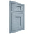 Shiloh Cabinetry Beaded Inset Heritage White Oak Quarter Sawn Sky Door