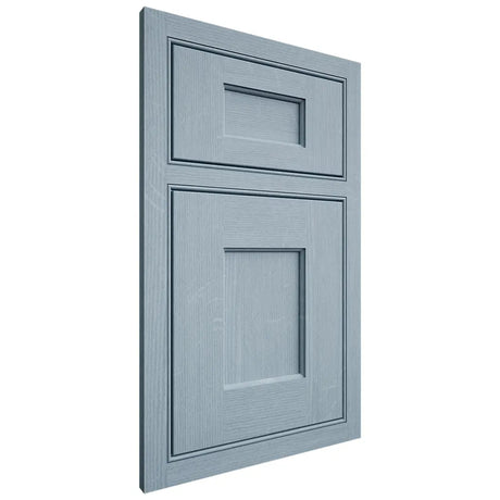 Shiloh Cabinetry Beaded Inset Heritage White Oak Quarter Sawn Sky Door