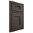 Shiloh Cabinetry Beaded Inset Heritage White Oak Rift Cut Creekside Door