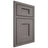 Shiloh Cabinetry Beaded Inset Heritage White Oak Rift Cut Flagstone Door