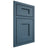 Shiloh Cabinetry Beaded Inset Heritage White Oak Rift Cut Hudson Door