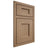 Shiloh Cabinetry Beaded Inset Heritage White Oak Rift Cut Natural Door