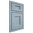 Shiloh Cabinetry Beaded Inset Heritage White Oak Rift Cut Sky Door