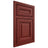 Shiloh Cabinetry Beaded Inset Kendall Cherry Plain Cut Red Door