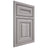 Shiloh Cabinetry Beaded Inset Kendall Hickory Plain Cut Stratus Door