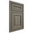 Shiloh Cabinetry Beaded Inset Kendall Hickory Plain Cut Thyme Door
